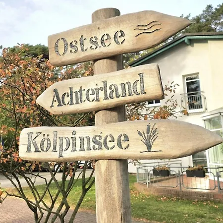 Neu Apartmenthaus-usedom Familie Stopp Kajuete 7 - Balkon - Strandnah Apartment Kolpinsee